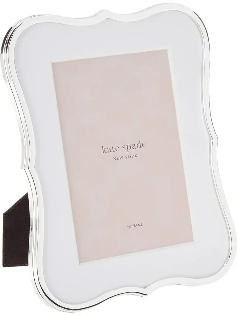 Kate Spade Silver Plated Picture Frame 5 x 7in Crown Point Brand New Collectable